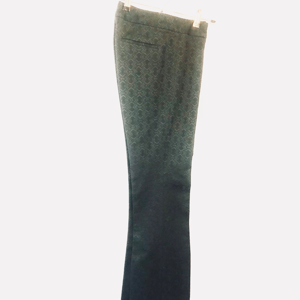 Elie Tahari Jaquard Pants Vintage Tencel Blend 4 - Picture 8 of 11